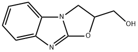 Oxazolo[3,2-a]benzimidazole-2-methanol, 2,3-dihydro- (9CI) Structure