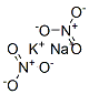 Potassium sodium nitrate Structure