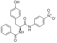 BZ-TYR-PNA, 6154-45-6, 结构式