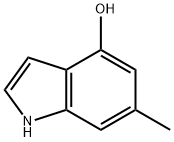 6-甲基-1H-吲哚-4-醇 结构式