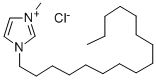十六烷基-3-甲基咪唑氯化物 结构式