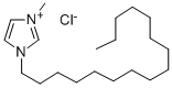 1-HEXADECYL-3-METHYLIMIDAZOLIUM CHLORIDE Structure