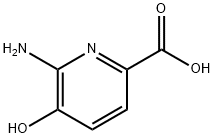 6-AMINO-5-HYDROXY-2-PYRIDINECARBOXYLIC ACID Struktur