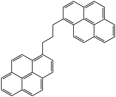 1,3-DI-(2-PYRENYL)PROPANE,61549-24-4,结构式