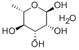 α-L-Rhamnopyranose monohydrate Structure