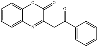 3-(2-OXO-2-PHENYLETHYL)-2H-1,4-BENZOXAZIN-2-ONE Structure