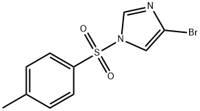 4-ブロモ-1-(トルエン-4-スルホニル)-1H-イミダゾール 化学構造式
