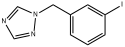 1-(3-IODOBENZYL)-1H-1,2,4-TRIAZOLE Struktur