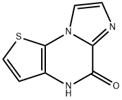Imidazo[1,2-a]thieno[3,2-e]pyrazin-5(4H)-one (9CI) 化学構造式