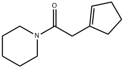 615539-37-2 Piperidine, 1-(1-cyclopenten-1-ylacetyl)- (9CI)