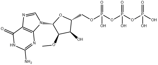 2'-甲氧基-鸟苷三磷酸 结构式