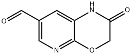 2-oxo-2,3-dihydro-1H-pyrido[2,3-b][1,4]oxazine-7-carbaldehyde Struktur