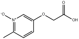 Acetic acid, [(6-methyl-1-oxido-3-pyridinyl)oxy]- (9CI) Struktur