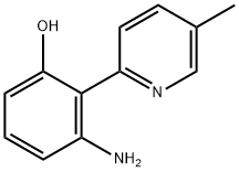 Phenol, 3-amino-2-(5-methyl-2-pyridinyl)- (9CI) Struktur