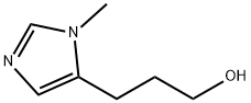 1H-Imidazole-5-propanol,1-methyl-(9CI) Struktur