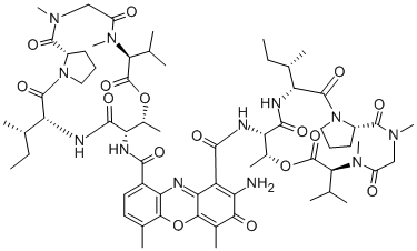 アクチノマイシンC3 化学構造式