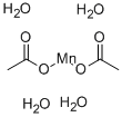 MANGANESE(II) ACETATE TETRAHYDRATE Structure