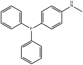 (4-DIPHENYLPHOSPHANYL-PHENYL)-METHYL-AMINE Structure