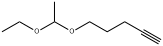 5-(1-ethoxyethoxy)pent-1-yne 结构式