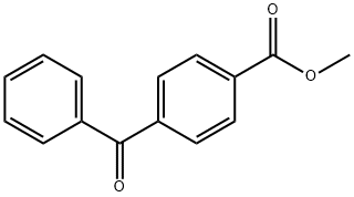 Benzoic acid, 4-benzoyl-, methyl ester Structure