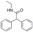 N-ethyl-2,2-diphenyl-acetamide Struktur