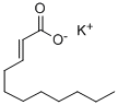 十一烯酸钾,6159-41-7,结构式