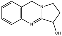 1,2,3,9-四氢吡咯并[2,1-B]喹唑啉-3-醇, 6159-56-4, 结构式