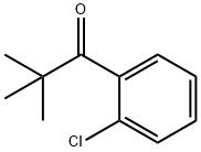 2'-CHLORO-2,2-DIMETHYLPROPIOPHENONE Struktur