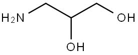 3-Amino-1,2-propanediol Struktur