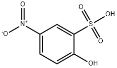 2-hydroxy-5-nitrobenzenesulphonic acid Struktur