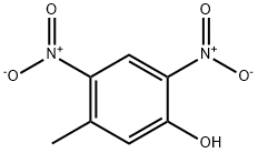 3-METHYL-4,6-DINITROPHENOL Structure