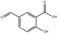 5-ホルミルサリチル酸 化学構造式