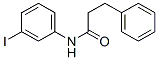 N-(3-iodophenyl)-3-phenyl-propanamide Structure