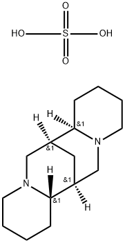 (-)-Sparteine sulfate pentahydrate Struktur