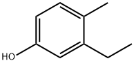 3-エチル-4-メチルフェノール 化学構造式