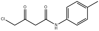 4-chloro-3-oxo-N-(p-tolyl)butyramide Struktur