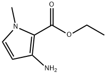 1H-Pyrrole-2-carboxylicacid,3-amino-1-methyl-,ethylester(9CI) Struktur
