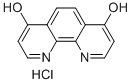 4,7-DIHYDROXY-1,10-PHENANTHROLINE HYDROCHLORIDE Structure