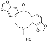 盐酸前鸦片碱 结构式