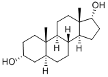 5A-ANDROSTANE-3A 17A-DIOL Structure