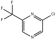 2-Chloro-6-(trifluoroMethyl)pyrazine Structure
