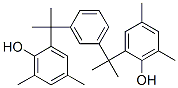 2,2'-(1,3-phenylenediisopropylidene)bis[4,6-xylenol] Structure