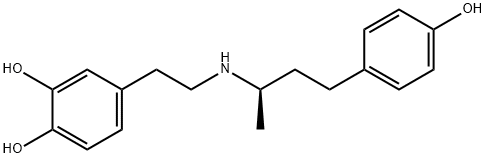 (+)-Dobutamine 结构式