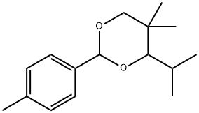 5,5-dimethyl-2-(4-methylphenyl)-4-propan-2-yl-1,3-dioxane Structure
