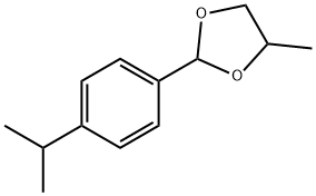 4-methyl-2-(4-propan-2-ylphenyl)-1,3-dioxolane Structure