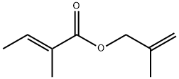2-methylallyl 2-methylcrotonate 结构式