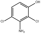 3-amino-2,4-dichlorophenol Struktur