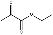 ピルビン酸エチル 化学構造式