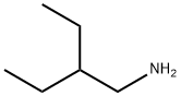 2-エチルブチルアミン 化学構造式