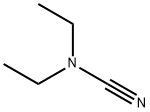 N,N-ジエチルシアナミド 化学構造式